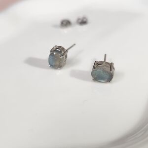 Sterling Silver Labradorite Stud Earrings